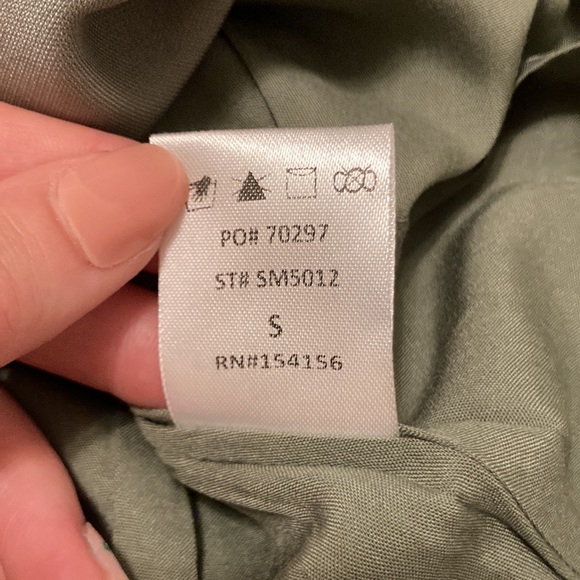 All:Row pistachio green slip skirt - Picture 7 of 14